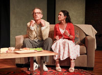 John Ales as Ben and Julie Dretzin as Alice  Photo
