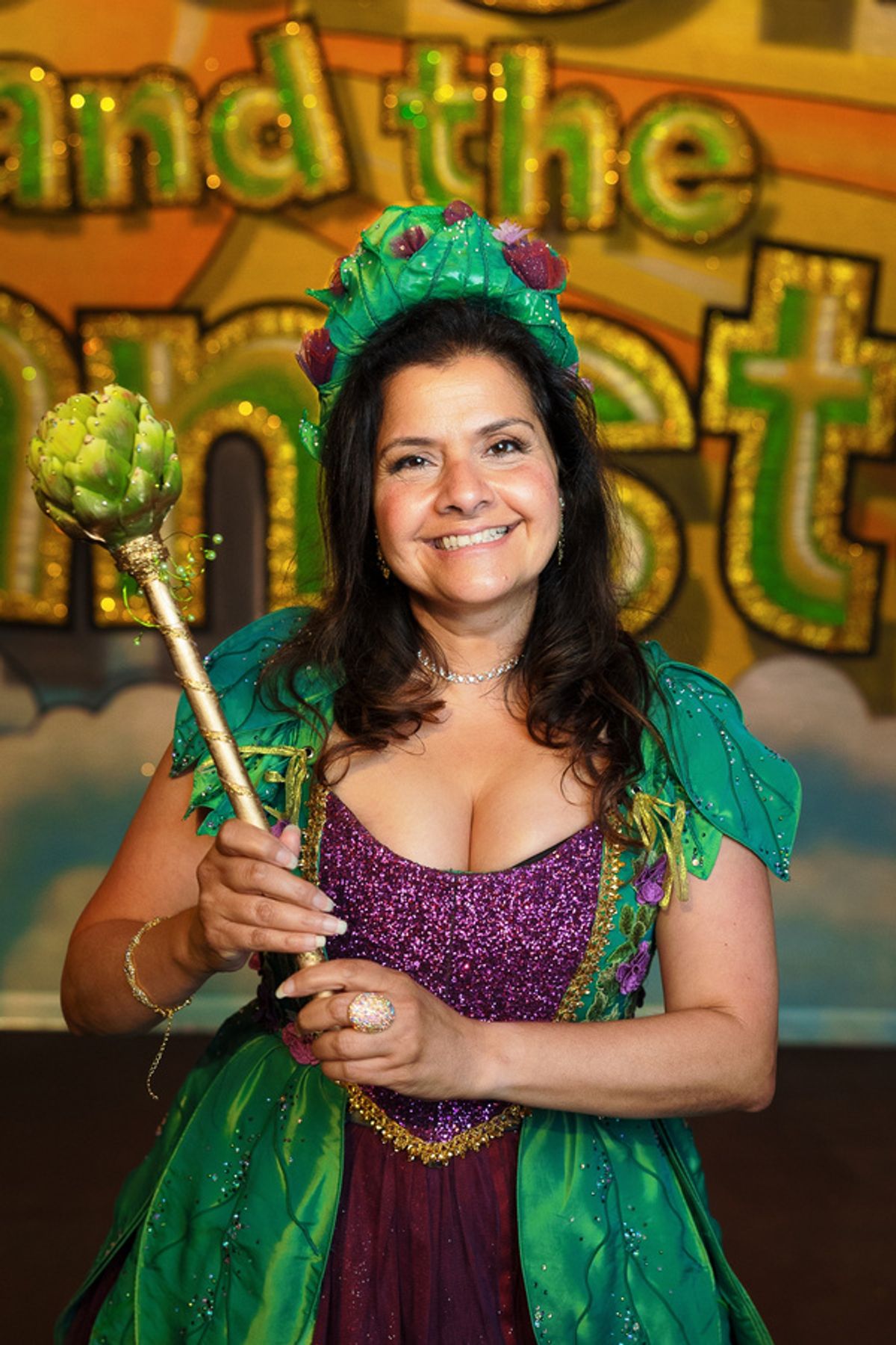 EsstEnders star Nina Wadia is Fairy Sugarsnap at 