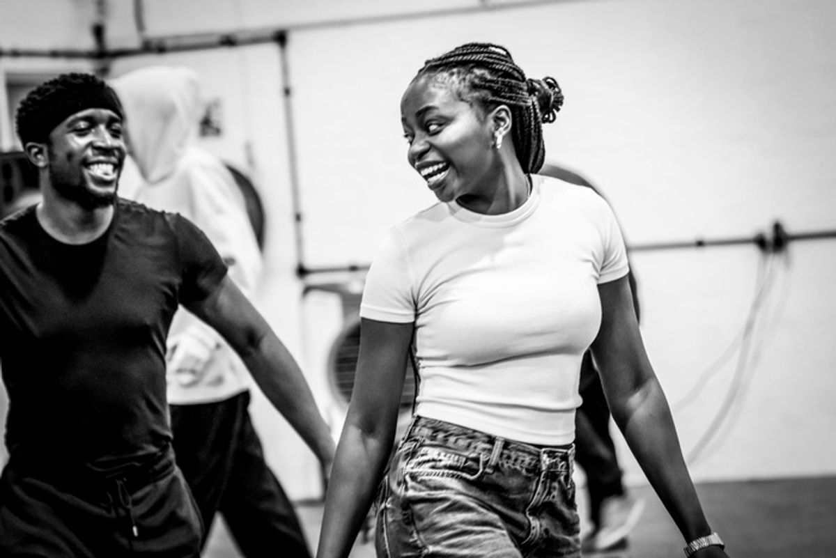 Deborah Alli (Goneril) & Caleb Obediah (Albany) at 