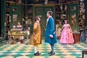 Garmon Rhys (Thomas Diaforius) and Zak Ghazi-Torbati (Cleante) @ BroadwayWorld Garmon Rhys (Thomas Diaforius) and Zak Ghazi-Torbati (Cleante) Photo