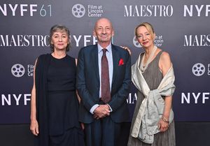 Nina Bernstein Simmons, Alexander Bernstein and Jamie Bernstein Photo