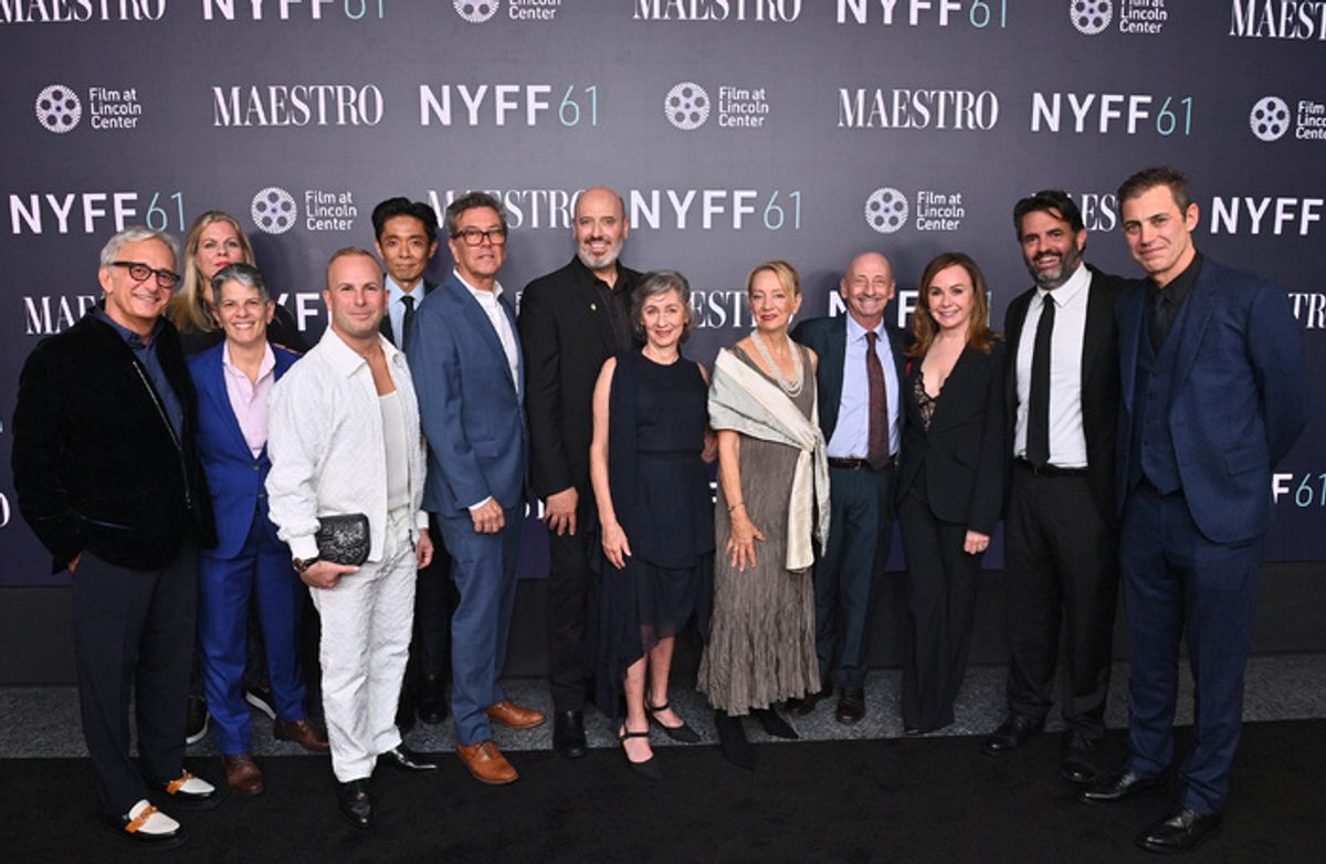 Creators Fred Berner, Lesli Klainberg, Amy Durning, Yannick Nézet-Séguin, Kazu Hiro, Kevin Thompson, Mark Bridges, Nina Bernstein Simmons, Jamie Bernstein, Alexander Bernstein, Kristie Macosko Krieger, Steven Morrow and Josh Singer at 