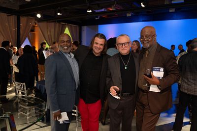 William Gill, Joseph Pindelsky, Craig Davis and 2020 Legacy Award Honoree Joel Hall  Photo
