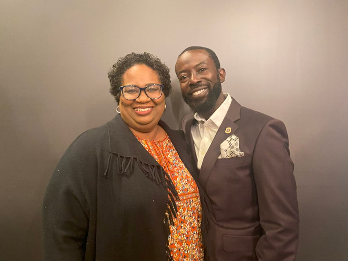 MaConnia Chesser and Charlie Hudson III at 