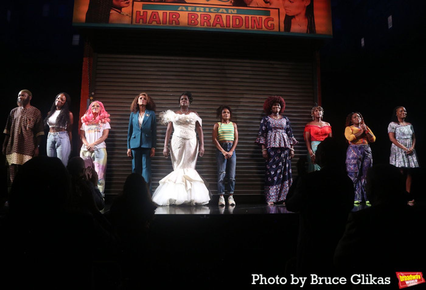 Photos: The Cast of JAJA'S AFRICAN HAIR BRAIDING Takes Opening Night Bows  Image