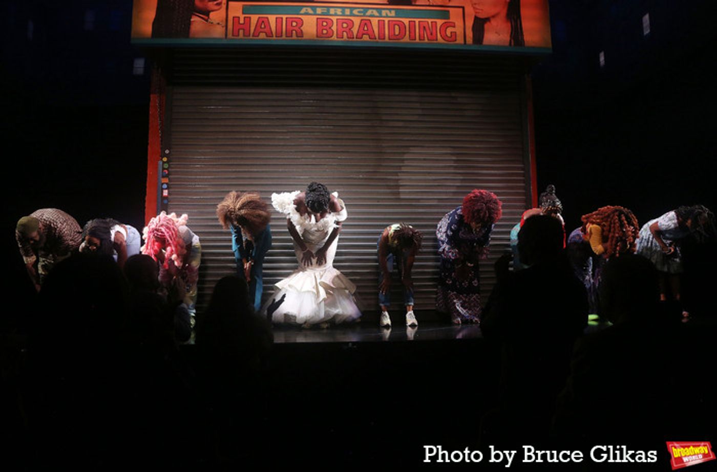 Photos: The Cast of JAJA'S AFRICAN HAIR BRAIDING Takes Opening Night Bows  Image