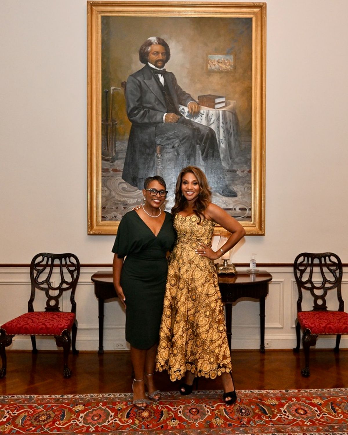 Maryland First Lady Dawn Moore and Schele Williams