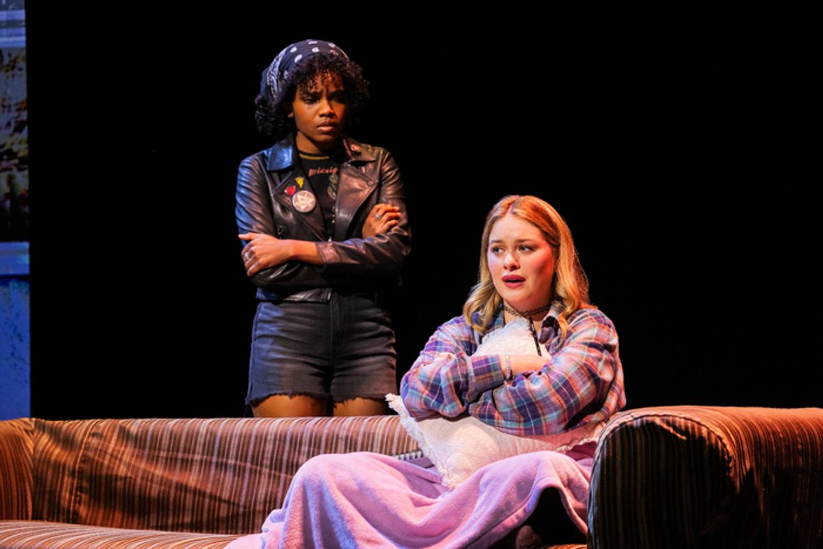 Teralin Jones and Allison Sheppard  at 