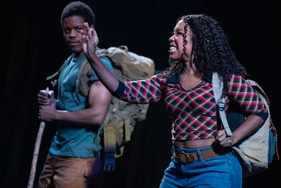 Jon Michael Hill and Jessica Frances Dukes Photo