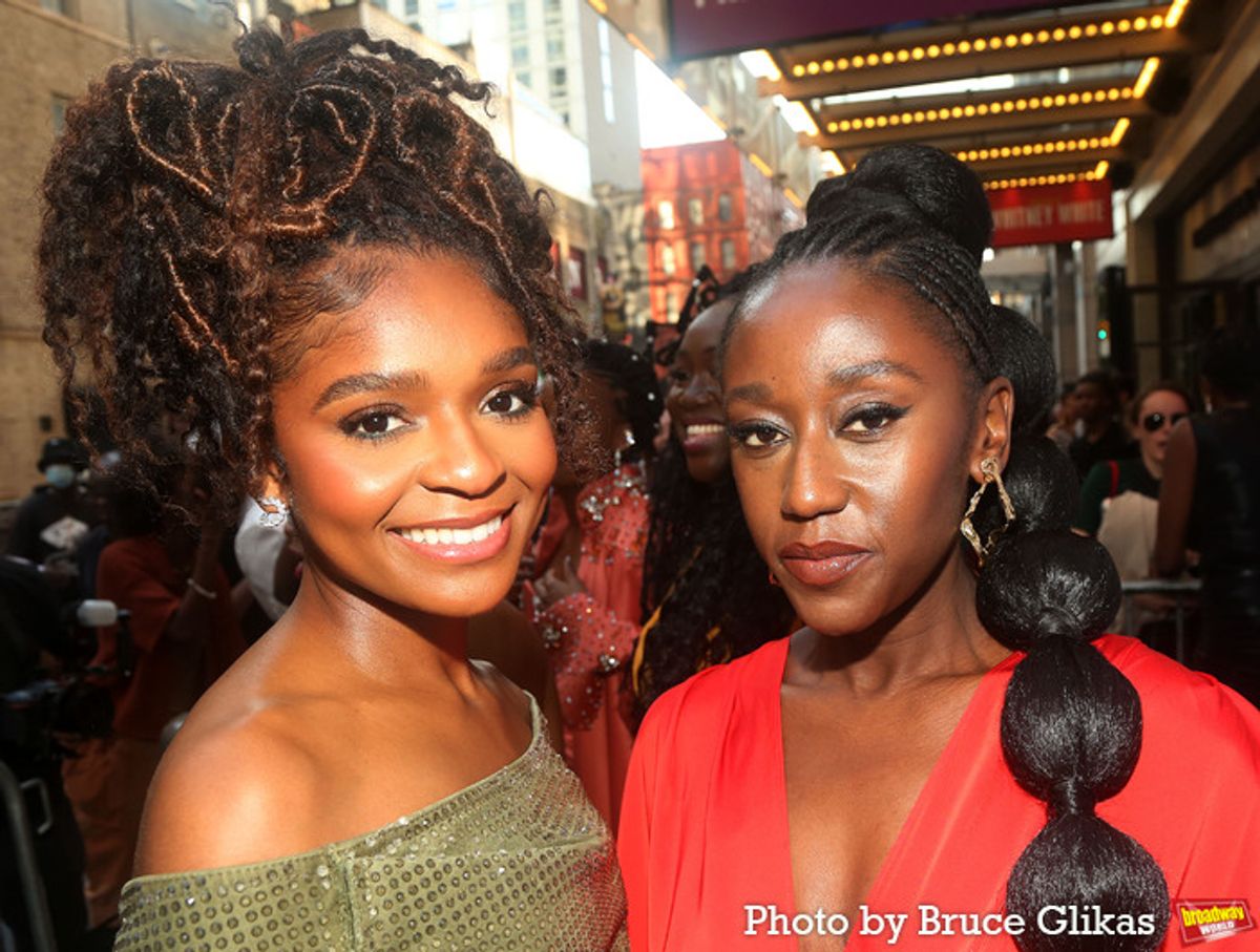 Dominique Thorne and Nana Mensah at 