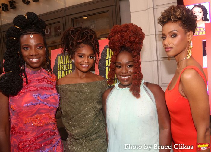 Photos: JAJA'S AFRICAN HAIR BRAIDING Cast Walks the Red Carpet on Opening Night — photo 10 of 51