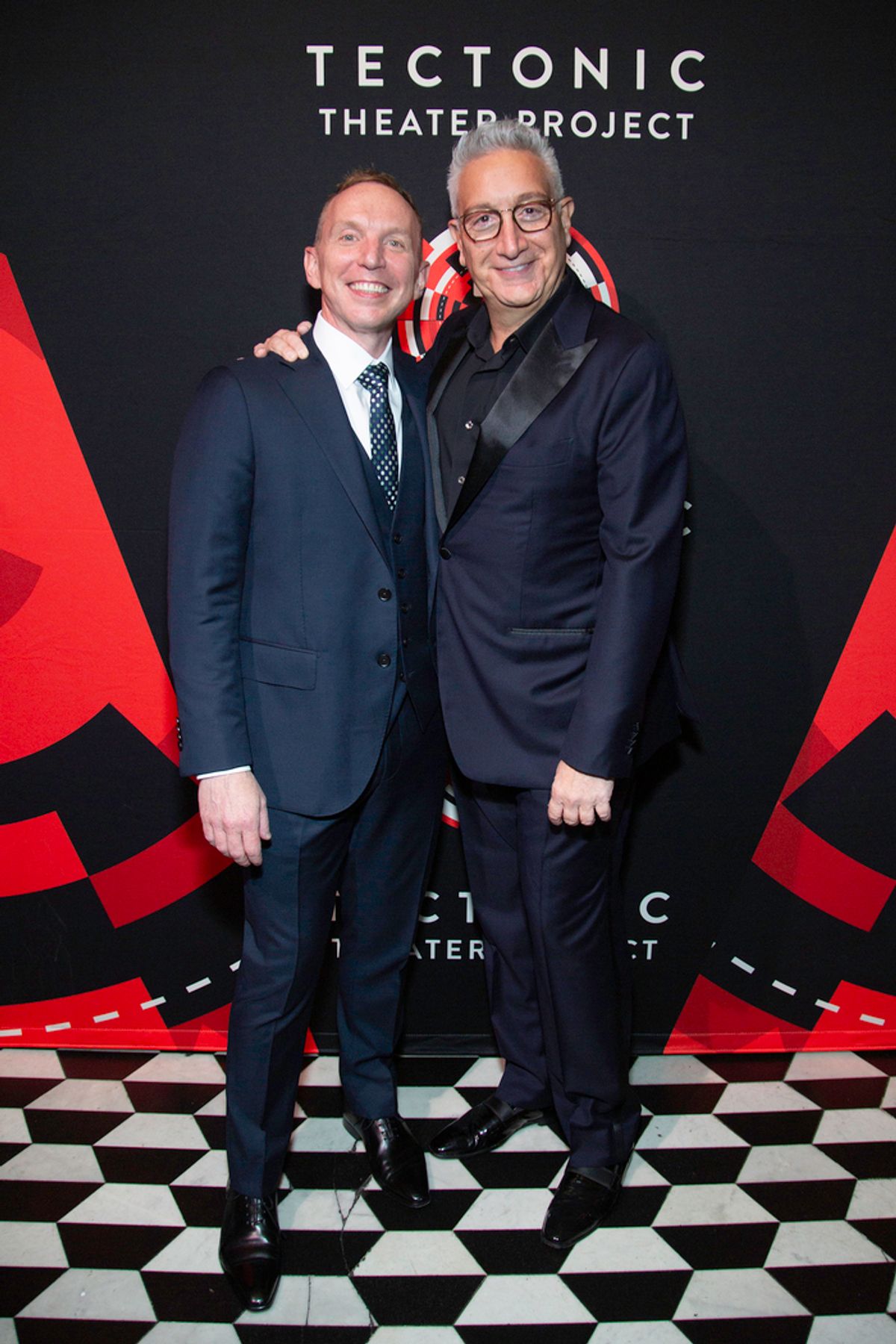 Matt Joslyn and Moisés Kaufman at 