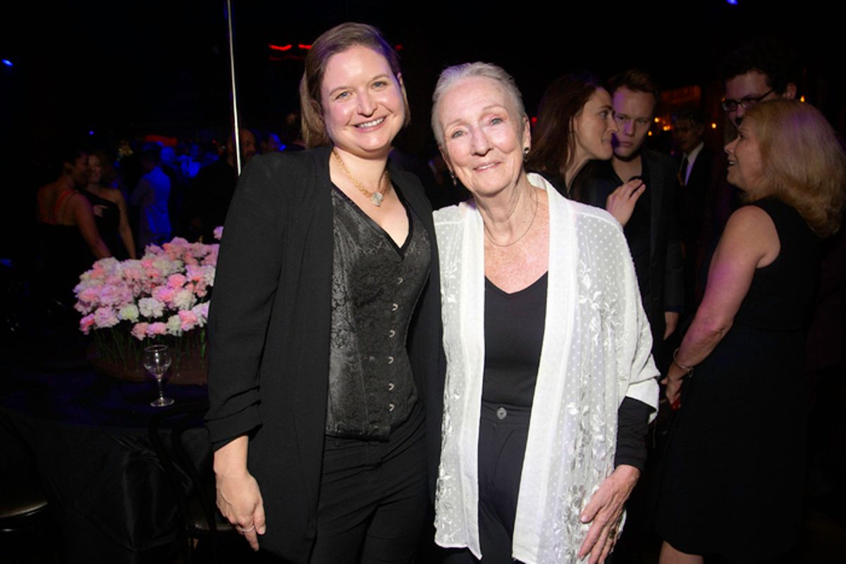 Dr. Rebecca Erbelding and Kathleen Chalfant at 