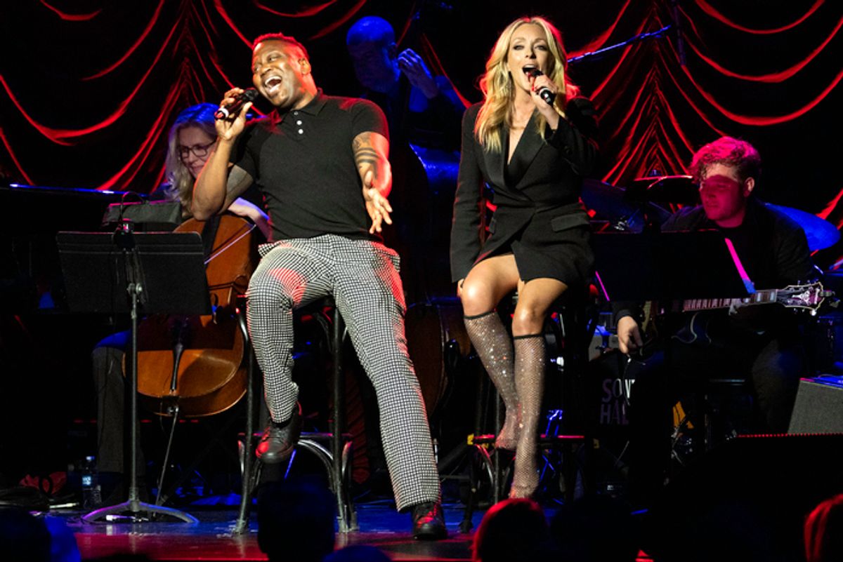 Tituss Burgess and Jane Krakowski  at 