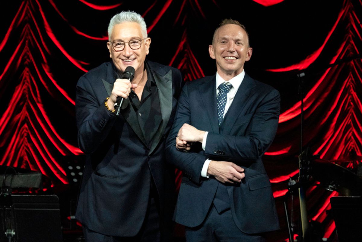 Moises Kaufman and Matt Joslyn at 