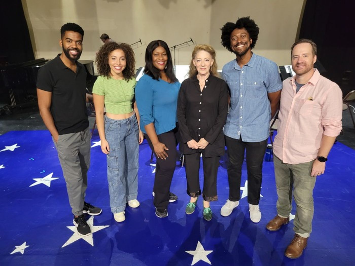 Photos: The Cast of York Theatre Company's WHEN WE GET THERE Meets the Press  Image