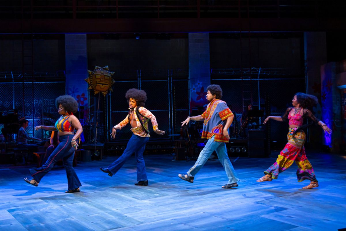 Janelle McDermoth, Tré Frazier, Darius Wright and Tiffany Francés at 