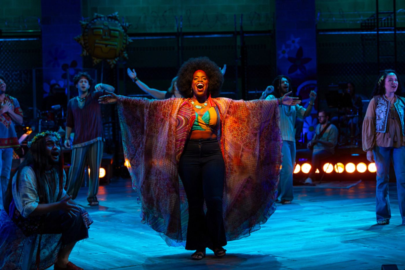 Photos: First Look at Andrew Polec, Jordan Dobson, Olivia Puckett & More in HAIR at Two River Theater  Image