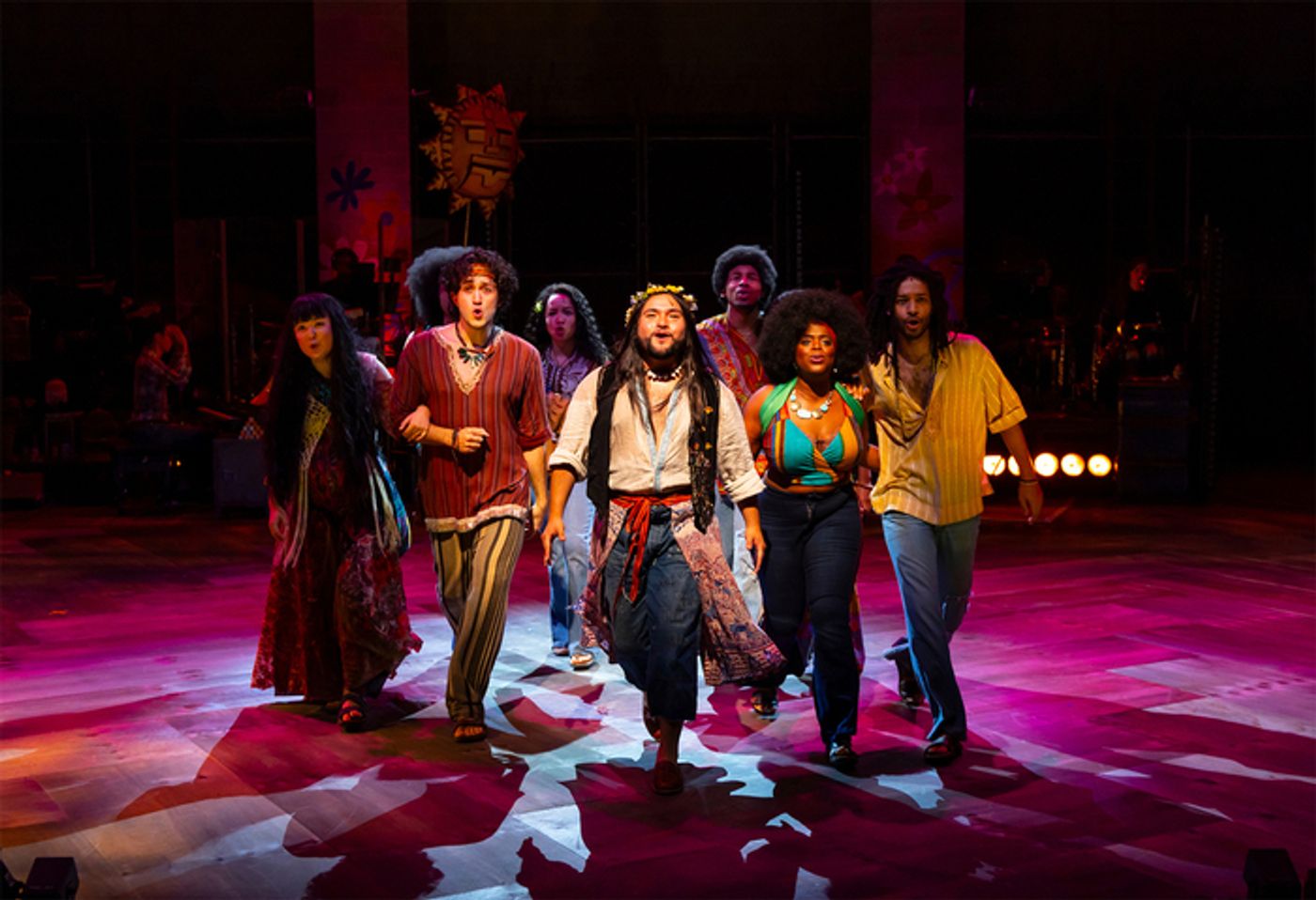 Photos: First Look at Andrew Polec, Jordan Dobson, Olivia Puckett & More in HAIR at Two River Theater  Image