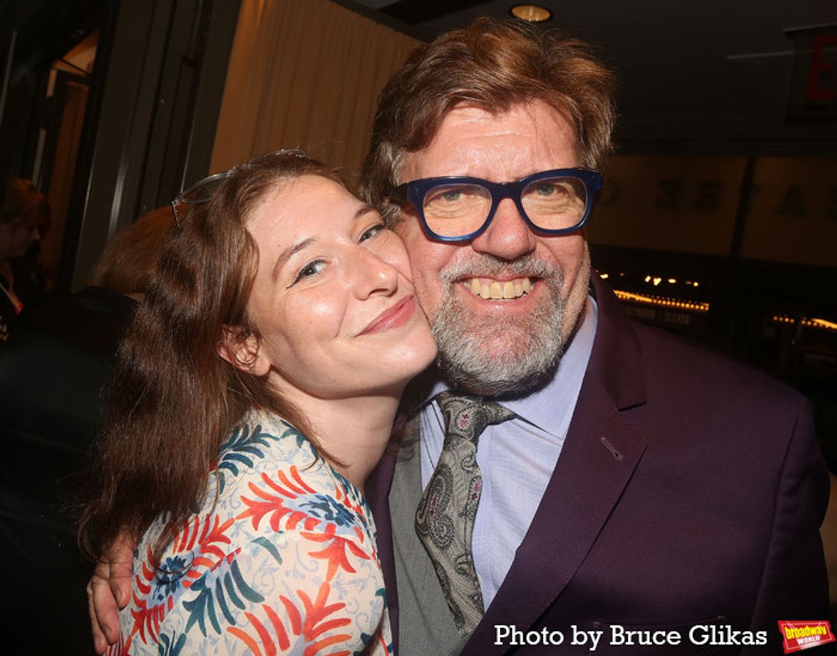 Kylie Brown and Oskar Eustis at 