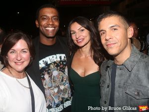 Mandy Hackett, Joshua Boone, Martyna Majok and Matthew Lopez @ BroadwayWorld Mandy Hackett, Joshua Boone, Martyna Majok and Matthew Lopez Photo