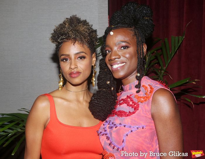 Photos: JAJA's AFRICAN HAIR BRAIDING Cast Celebrates Opening Night — photo 31 of 33