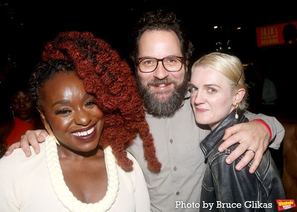 Maechi Aharanwa, Sam Gold and Gayle Rankin Photo
