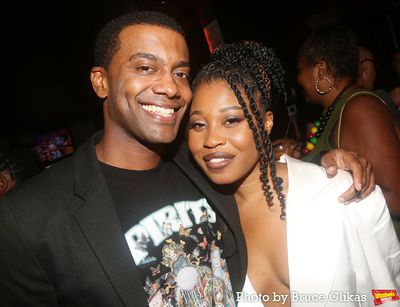Joshua Boone and Dominique Fishback Photo