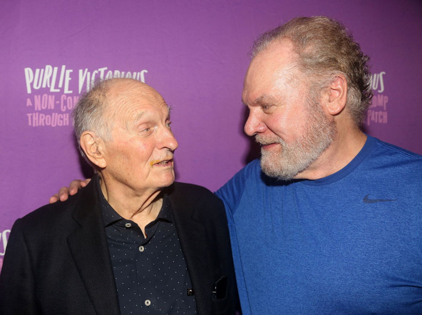 Photos: Original PURLIE VICTORIOUS Cast Member Alan Alda Visits Broadway Revival Cast  Image