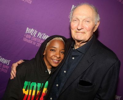 Kara Young and Alan Alda Photo