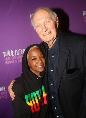 Kara Young and Alan Alda Photo