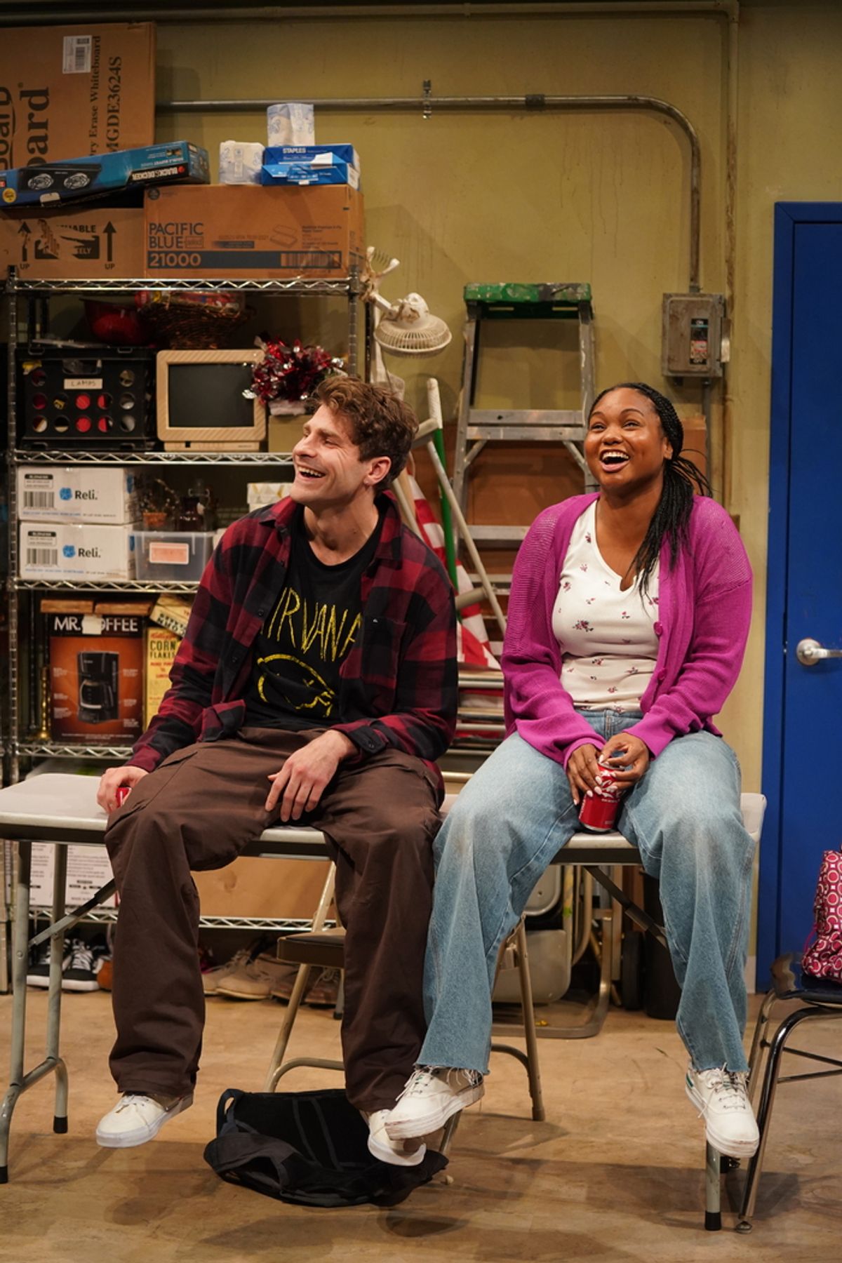 David Garelik and Malika Samuel at 