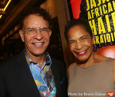 Brian Stokes Mitchell and Allyson Tucker Mitchell Photo