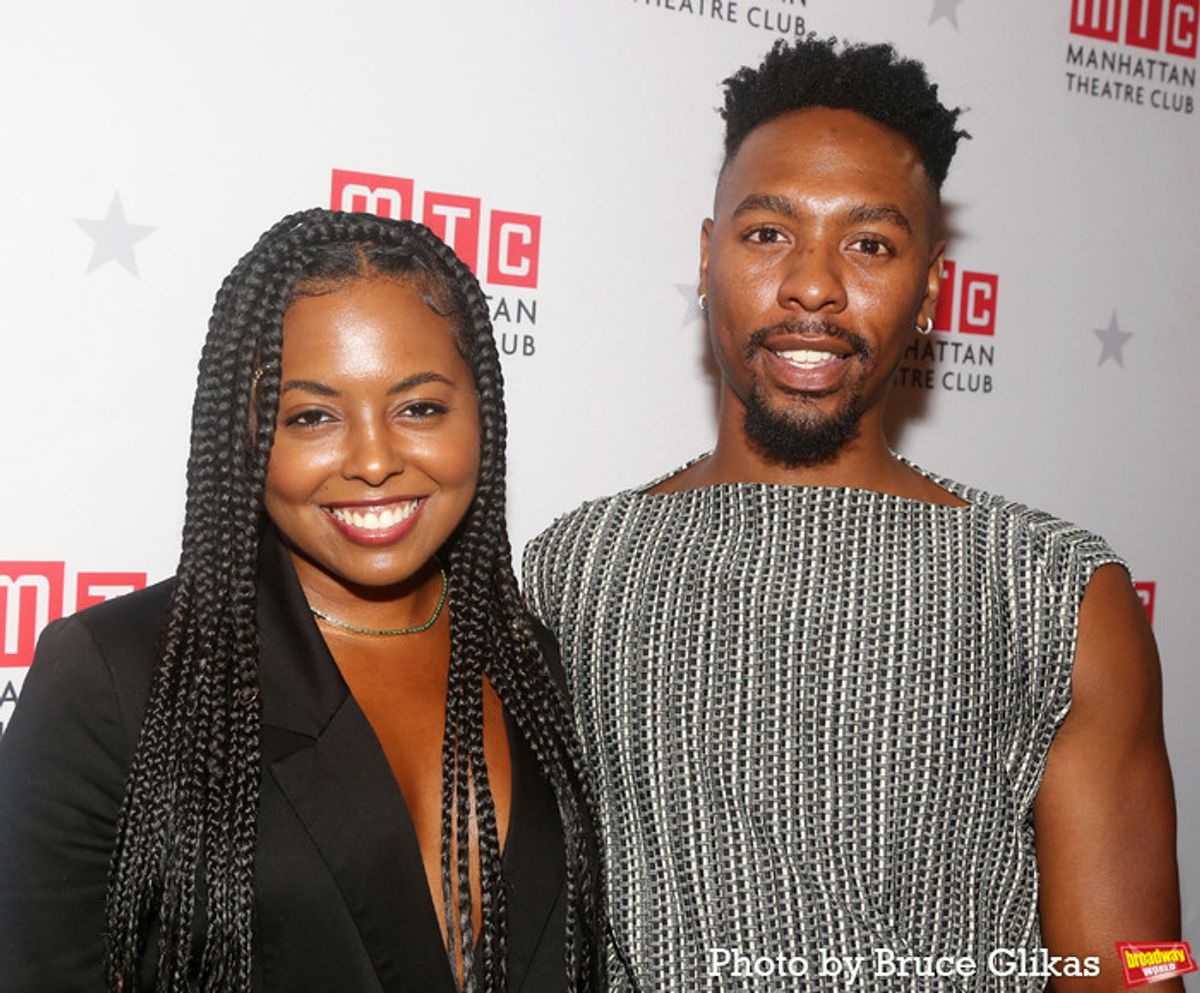 Adrienne Warren and Guest at 