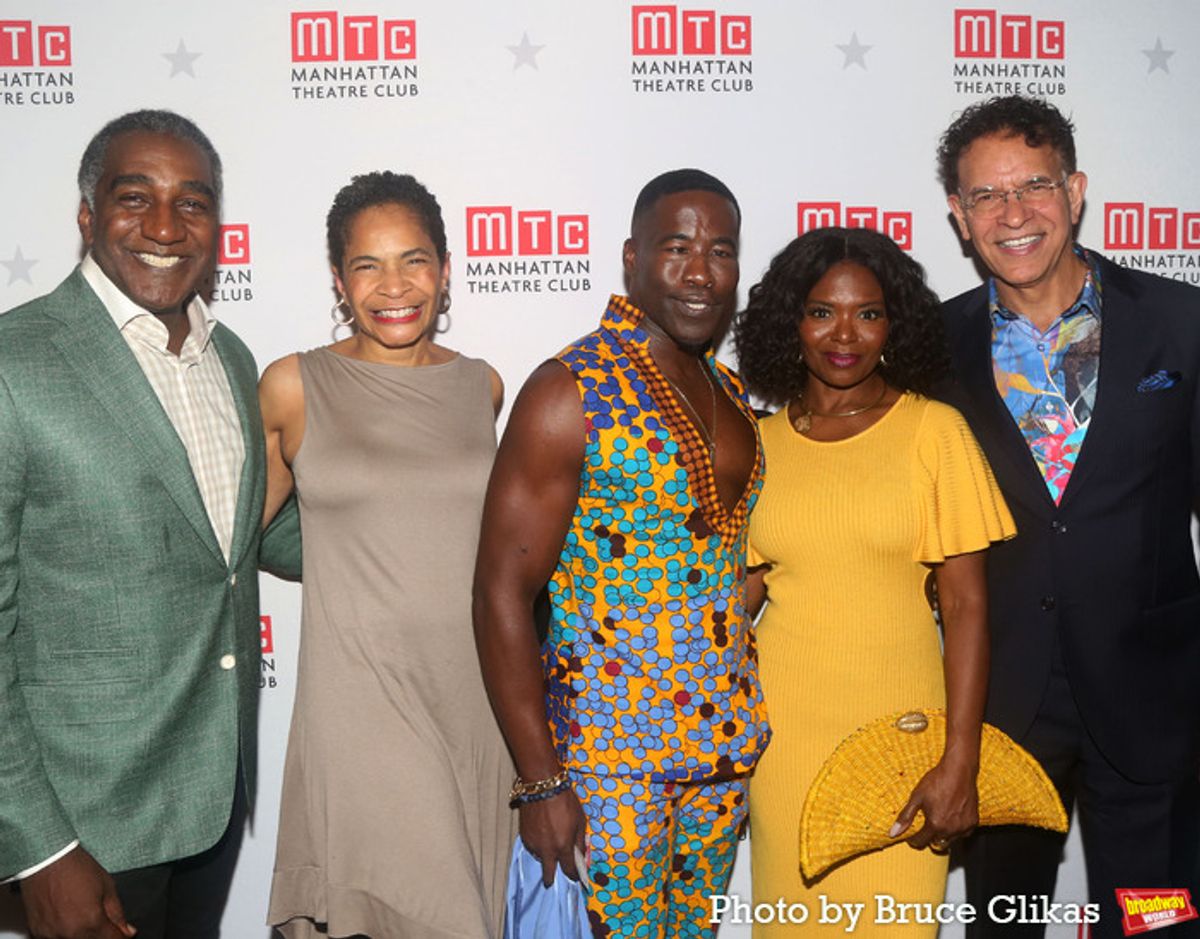 Norm Lewis, Allyson Tucker Mitchell, Daniel Koa Beaty, La Chanze and Brian Stokes Mitchell  at 