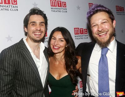 Bobby Conte, Martyna Majok and Benjamin Scheuer Photo