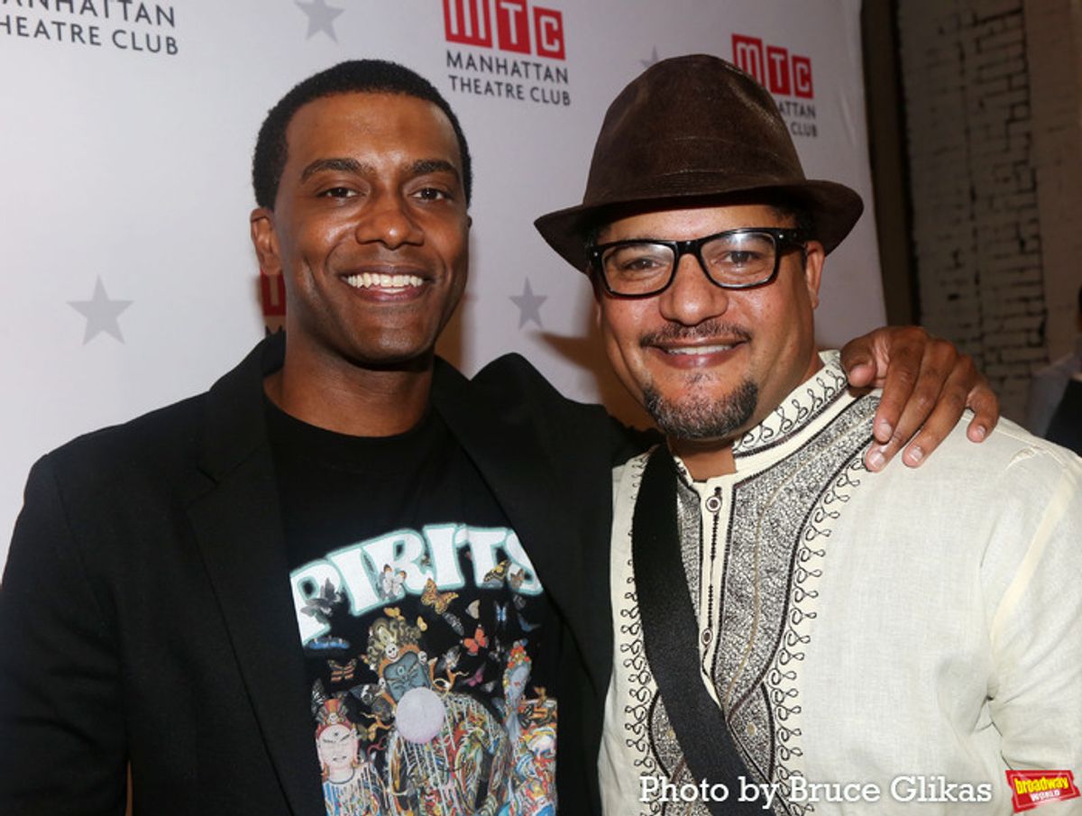 Joshua Boone and Brandon J. Dirden at 