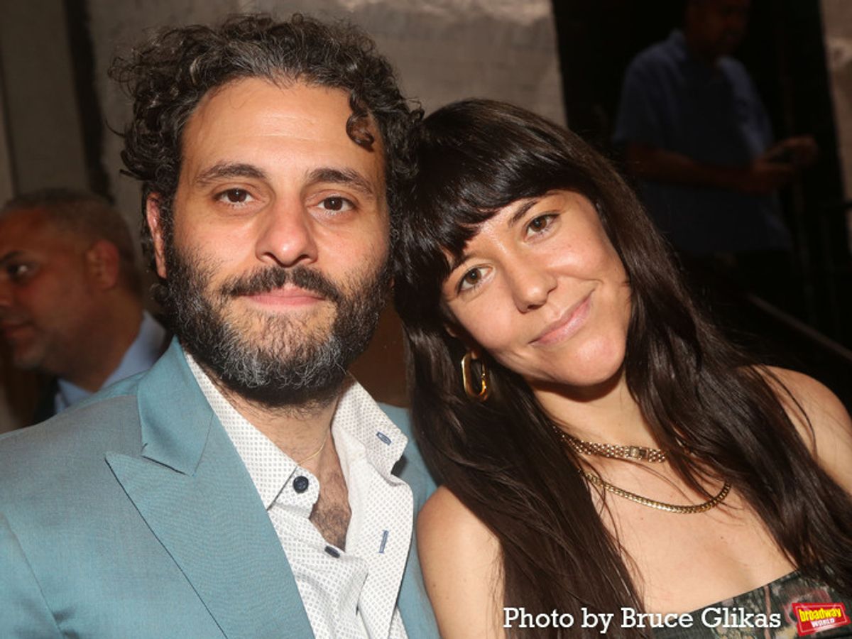 Arian Moayed and Zoe Winters  at 