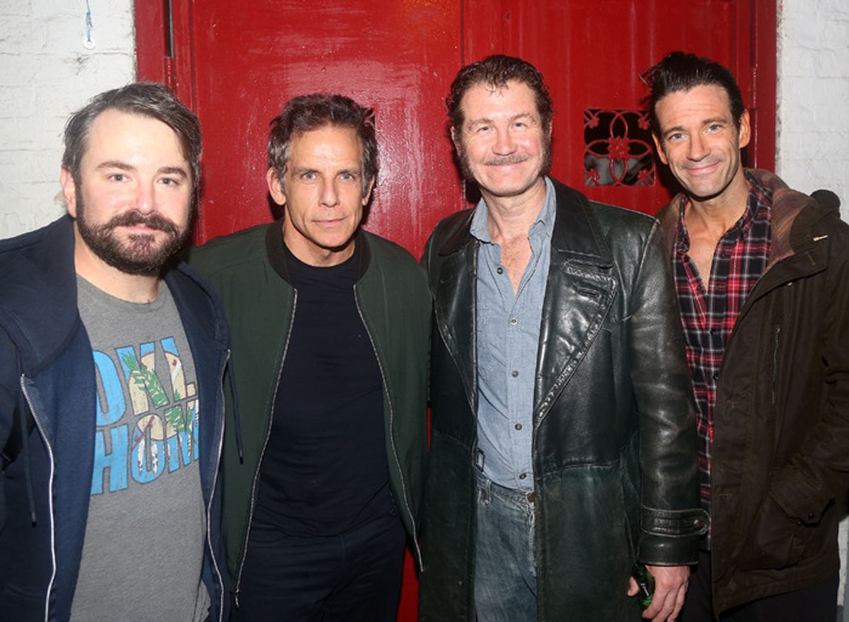 Alex Brightman, Ben Stiller, Ian Shaw, and Colin Donnell at 
