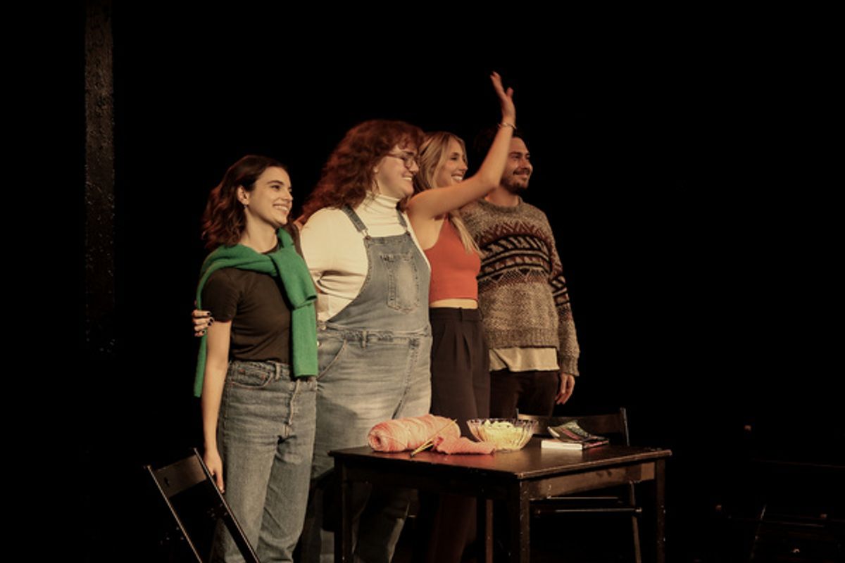 Francesca Reale, Shannon Purser, Lisa Gilroy, and Nat Wolff in Liberty!!!   at 