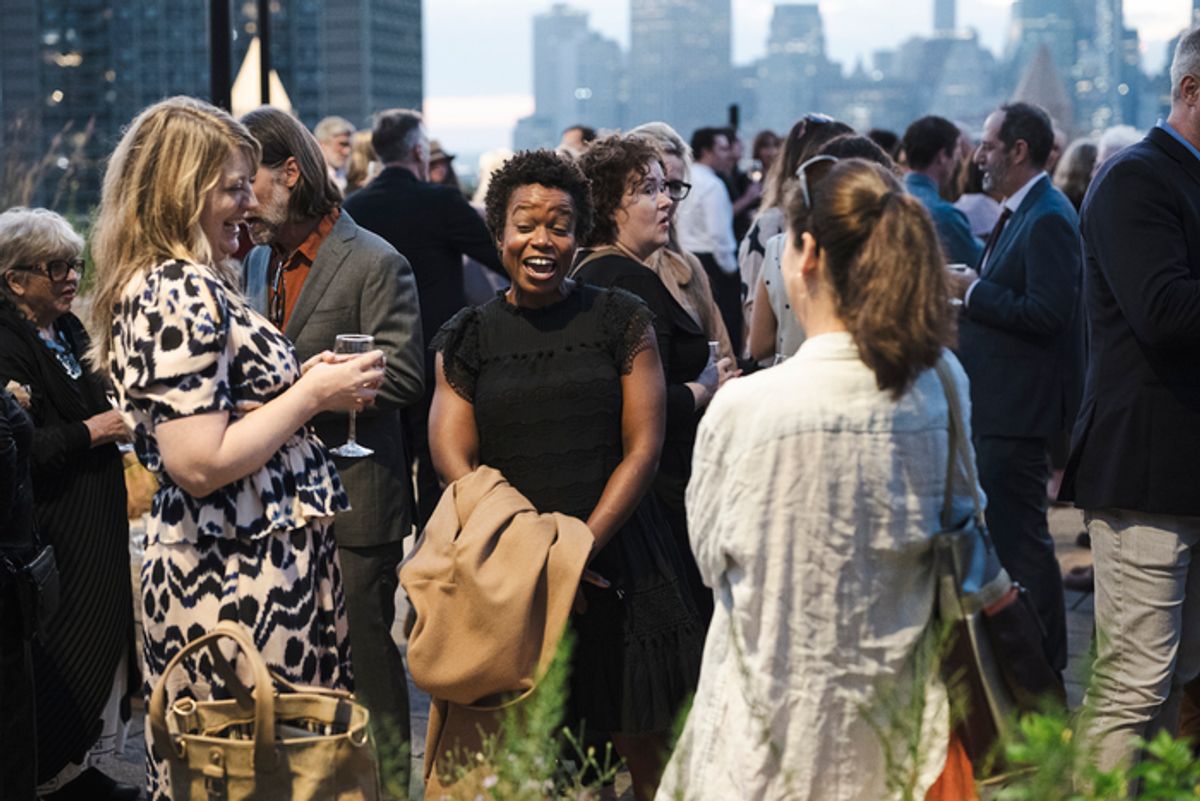 Heidi Schreck and Quincy Tyler Bernstine at 