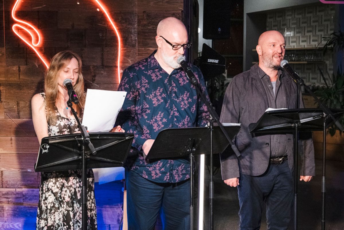 Jenny Schwartz, Ken Rus Schmoll, Matthew Maher at 