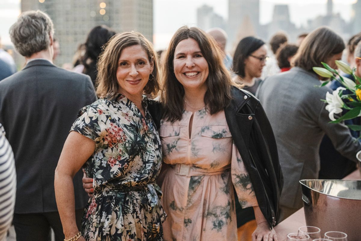 Miriam Silverman, Caitlin Sullivan at 