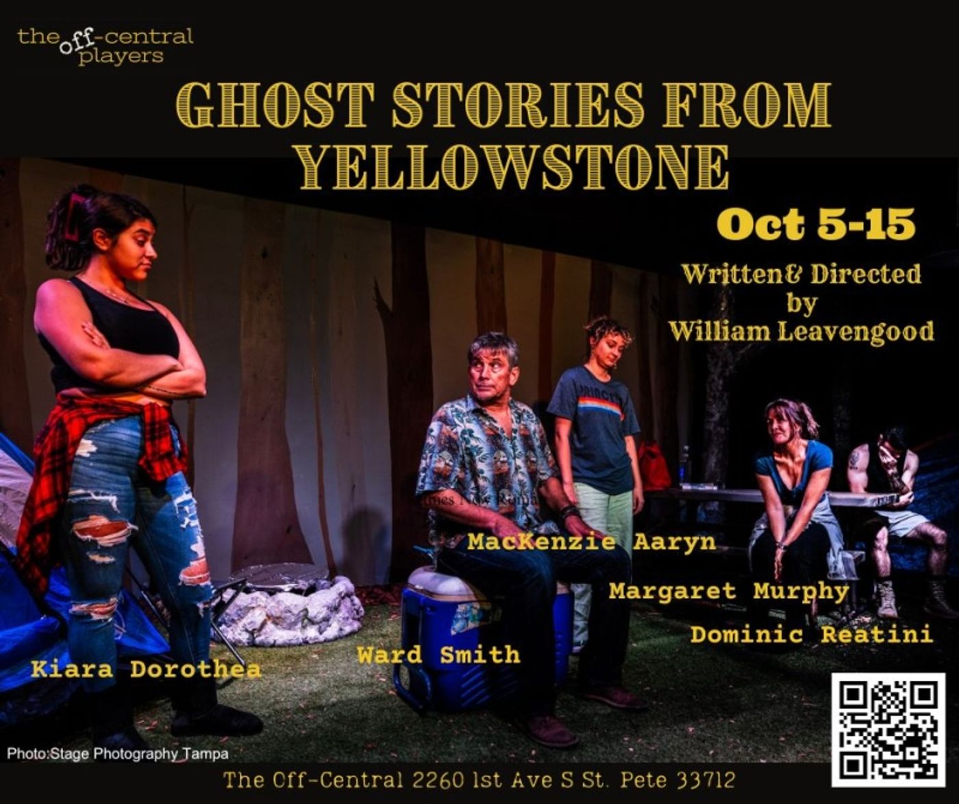 Previews: GHOST STORIES FROM YELLOWSTONE at The Off-Central Players  Image