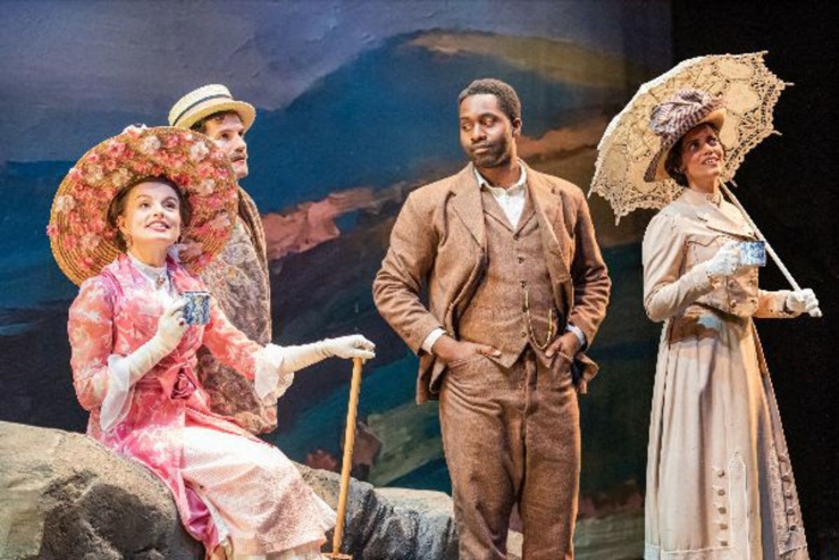 Olivia Gilliatt, Tom Patterson, Joshua Echebiri, Sara Haider at 