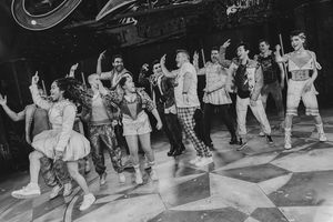 Joey Fatone visits & Juliet on Broadway  Photo