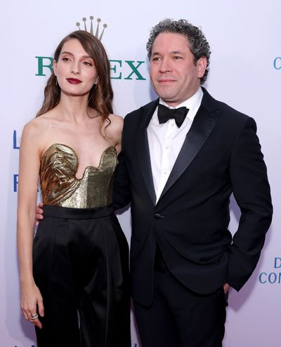María Valverde and Gustavo Dudamel
 Photo