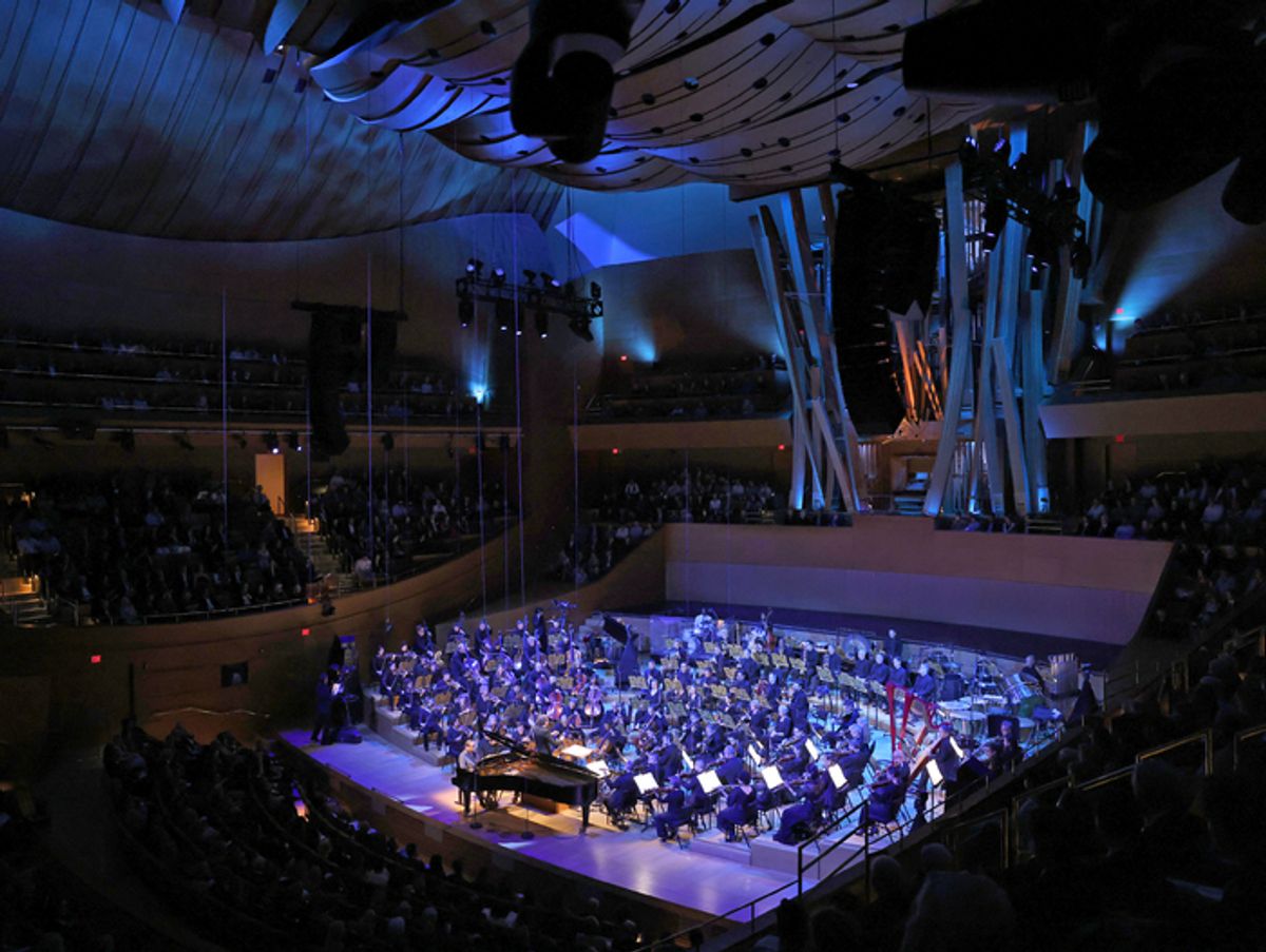 Herbie Hancock and Gustavo Dudamel
 at 