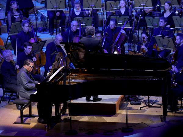 Herbie Hancock and Gustavo Dudamel
 Photo