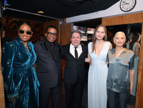 H.E.R., Herbie Hancock, Gustavo Dudamel, Geneva Lewis, and Lucinda Childs Photo
